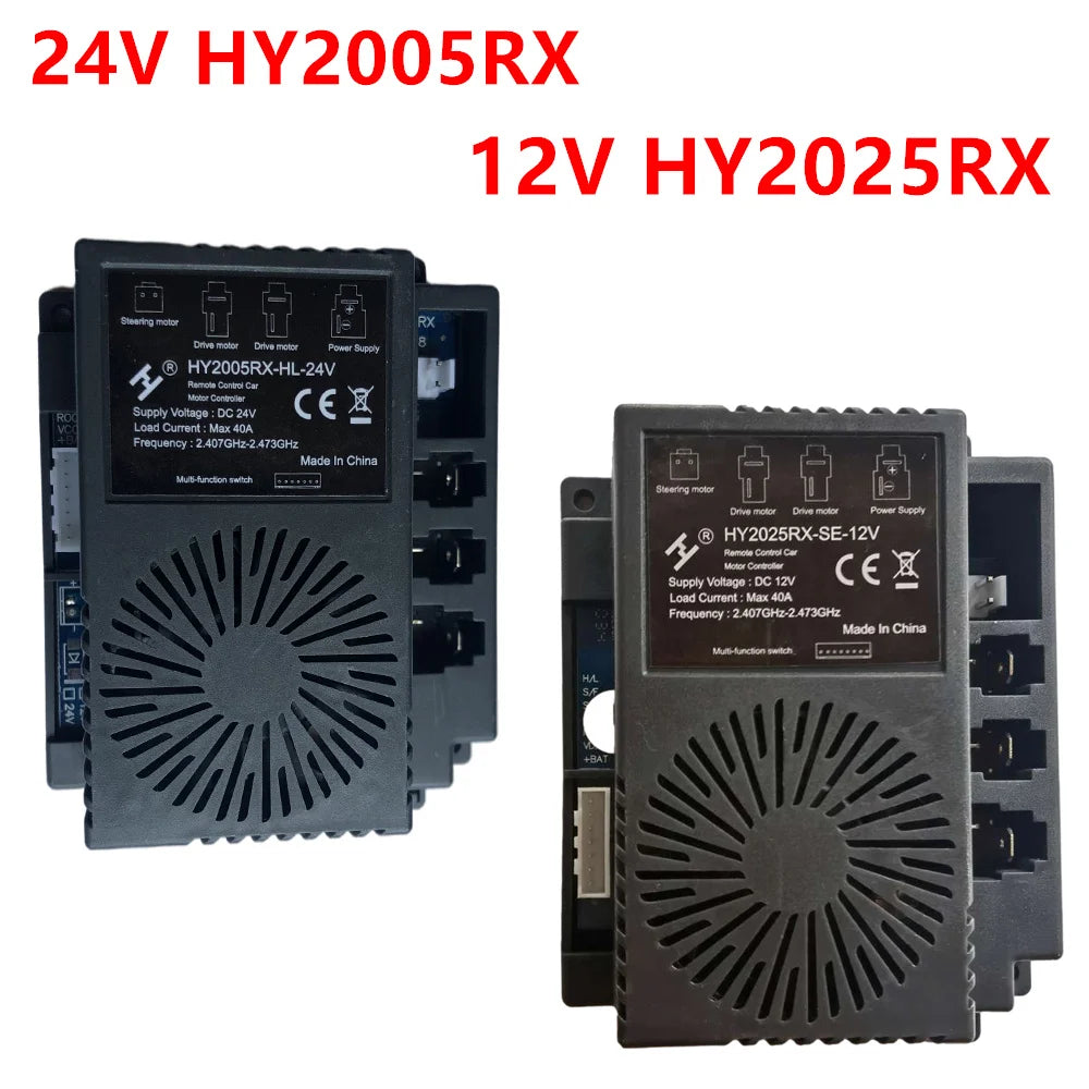 Hollicy HY2025RX-SE-12V HY2005RX RXZ 24V High-Power Children Electric Ride on Car Remote Control Box Unit Receiver Motherboard - Shoppiline