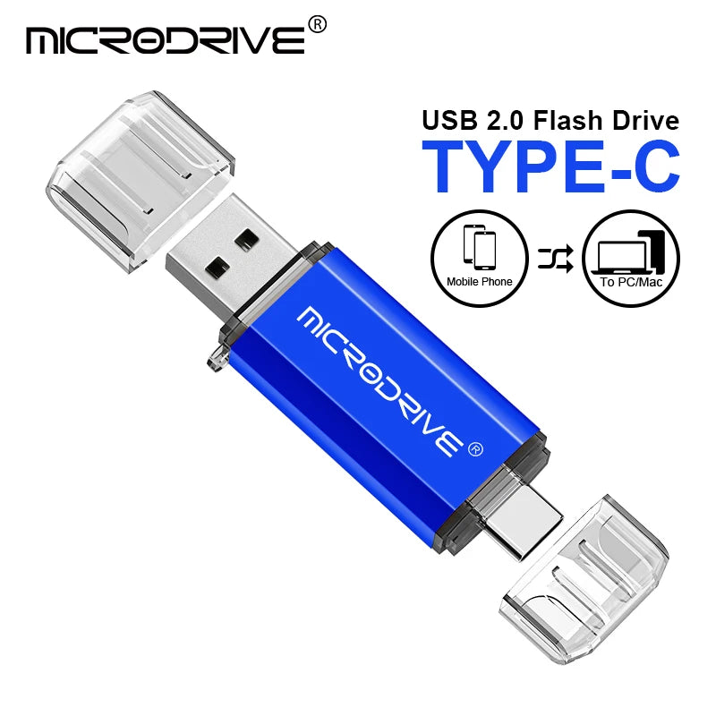 Type C USB flash drive 128MB 1GB 2GB 4GB 8GB 16GB 32GB 64GB 128GB for Andriods SmartPhone Memory MINI Usb Stick USB C