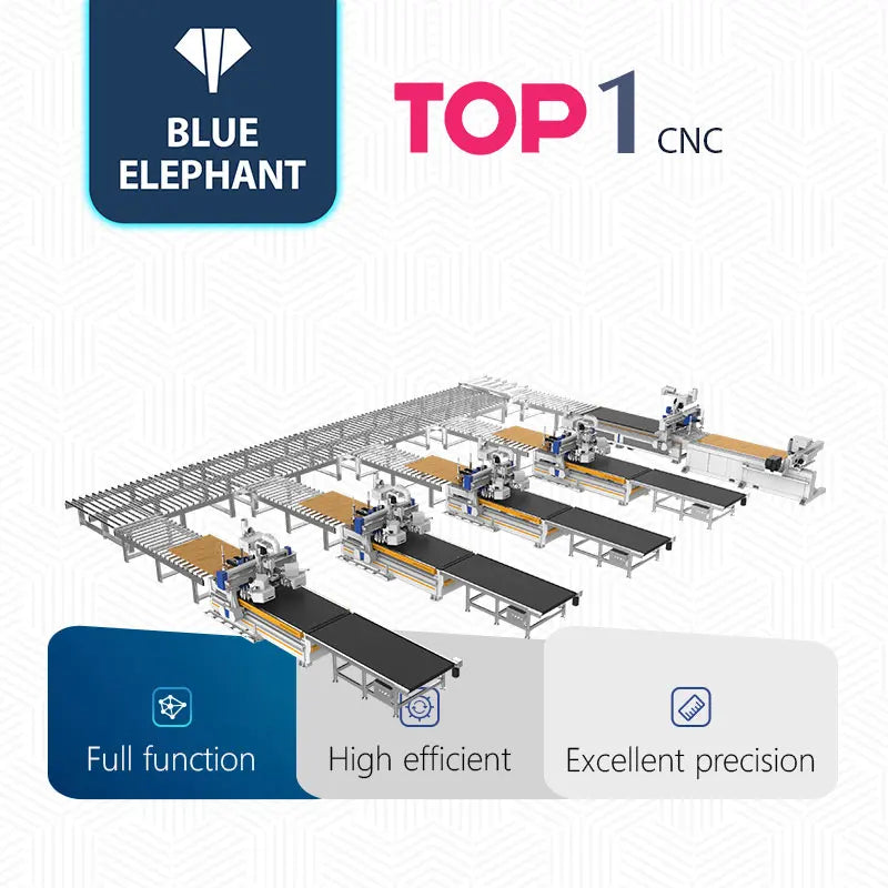 Intelligent Cell Furniture Machines Furniture Production Line 5 Sets Cnc Carving Machine Fully Automated for Wood Door
