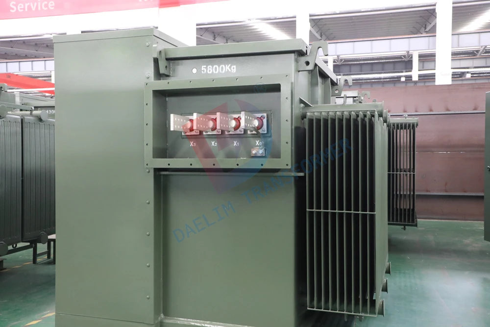 Professional Three Phase High Voltage Low Voltage Level 2000KVA 44KV  4160V Multi-standard Certificated Transformer