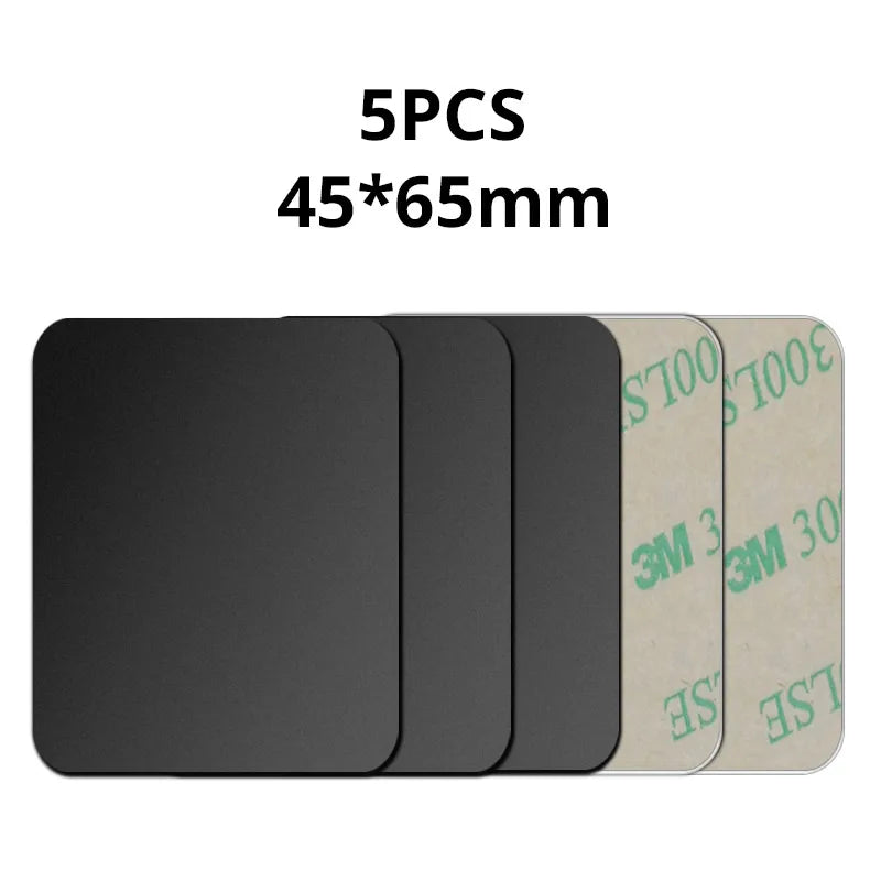 5pcs Autocollant Plaque Métallique disque de fer pour Support Téléphone Portable Magnétique Pour Support Téléphone Voiture Magnétique
