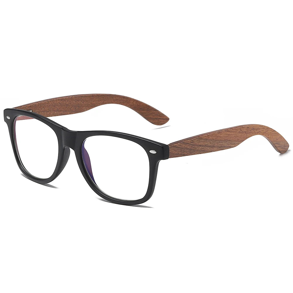 GM Environment-Friendly Retro Walnut Wood Sunglasses UV400 Polarized Bamboo Sunglasses Men's Fashion Trendy Anti Blue Lens 7061h