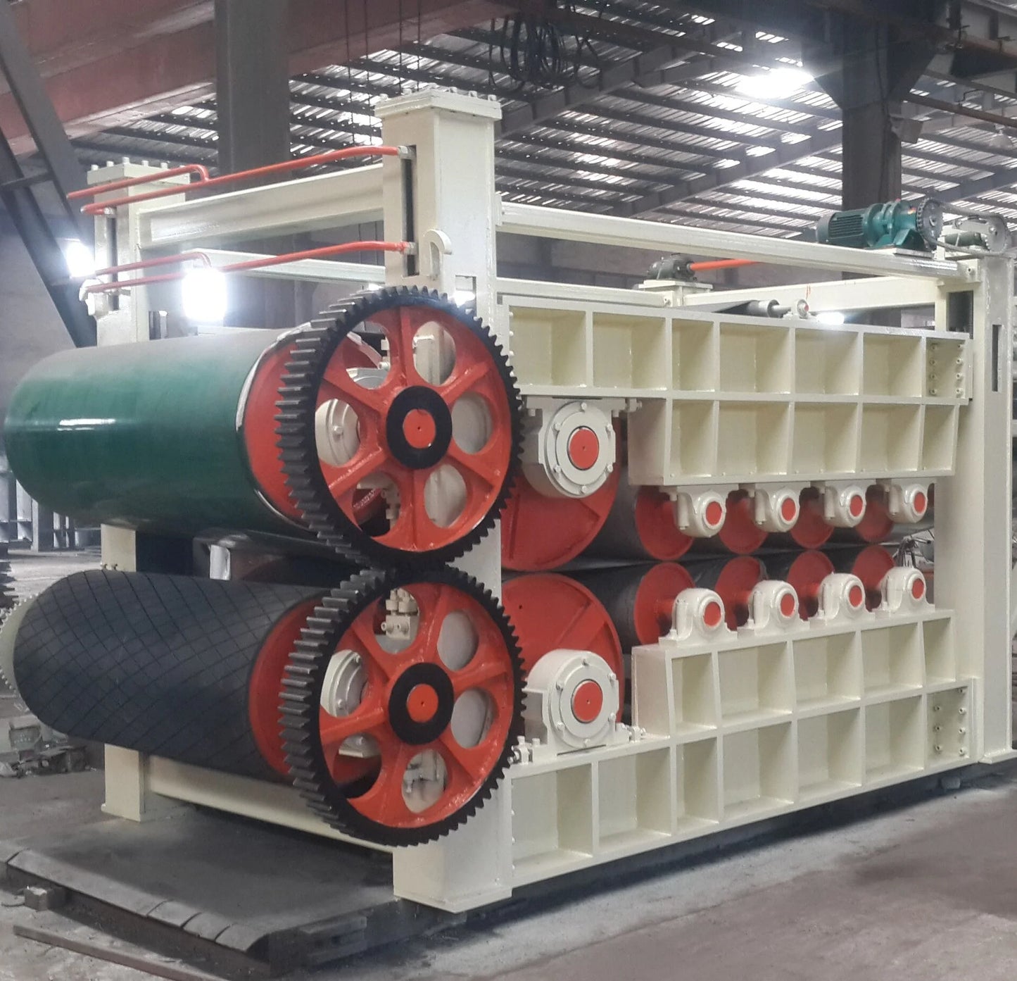 Woodworking Lightweight Continuous Pre Press Machine for Particle Board Production Line