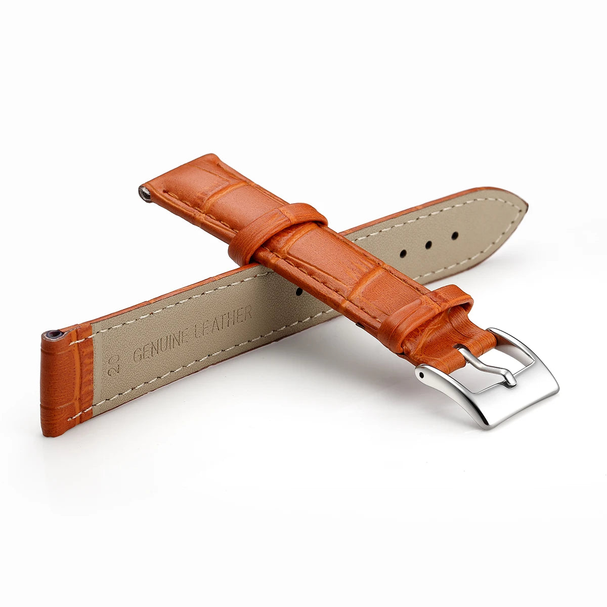 Premium Genuine Leather Watchbands 12/14/16/18/19/20/21/22/24 mm Watch Band Strap High Quality Wrist Belt Bracelet + Tool