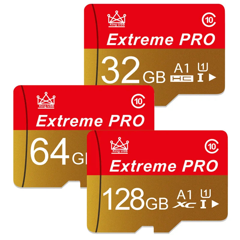 Speicherkarte High Endurance Videoüberwachung TF-Karte 256GB 128GB 64GB 32GB Mini SD-Karte MAX Bis zu 100MB/s Flash-Karte für Mobilgeräte