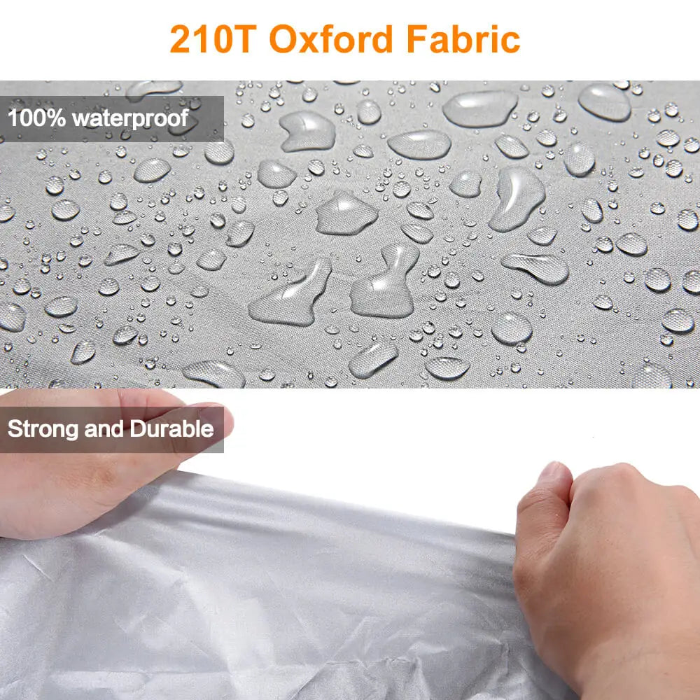 Housse de vélo Toptrek imperméable, protection contre la neige et la pluie, protection UV, protection contre la poussière pour vélo, housse de protection étanche 210T
