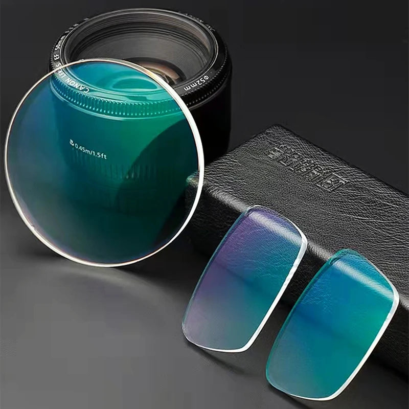 YIMARUILI 1.56 1.61 1.67 1.74 Anti-reflective Anti-scratch UV400 Anti-blue Light Lenses HMC Coating CR39 Resin Optical Lens