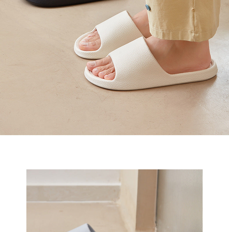 EVA Men Sandals Flip Flops Man Slippers Solid Color Non-slip Soft Sole Comfortable Shower Slippers Outdoor Couple Shoes Summer