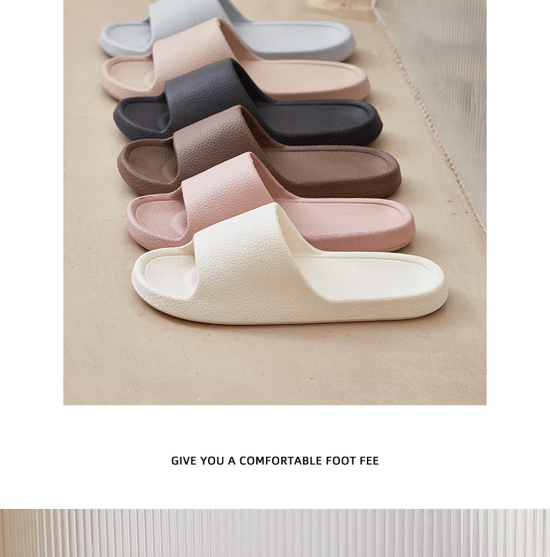EVA Men Sandals Flip Flops Man Slippers Solid Color Non-slip Soft Sole Comfortable Shower Slippers Outdoor Couple Shoes Summer