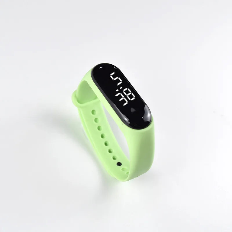 Mode Mickey Kinderuhren für Mädchen Elektronisches Armband Sport Touch LED Spiderman Puppe Kinderuhr Frauen Wasserdichte Uhr