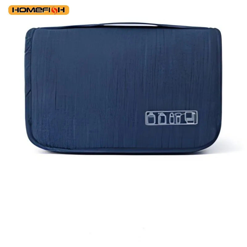 Homefish Wandmontierte Reisetasche für persönliche Hygiene, Kosmetik und Badezimmerartikel