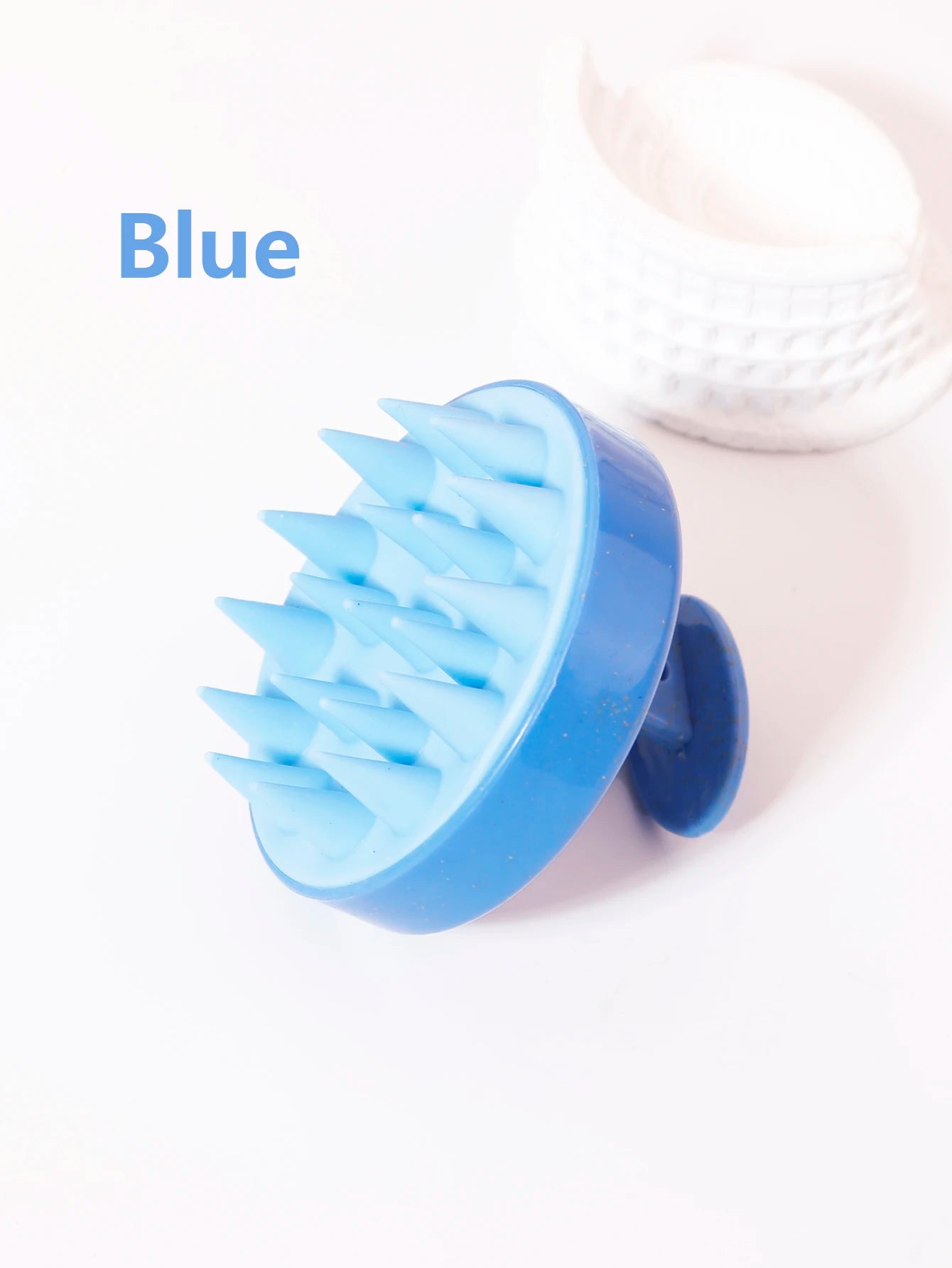 Hair wash brush, silicone scalp massage comb, soft body massage brush, beauty and hairdressing tool, shower SPA comb