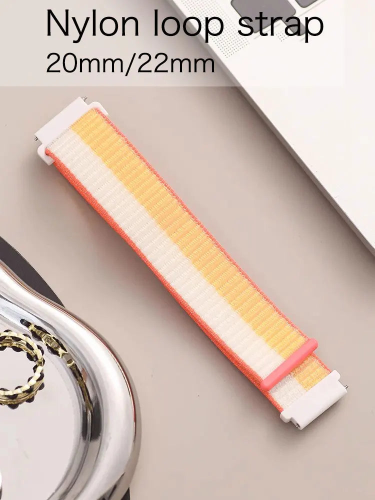 Nylon loop For Redmi Watch 5 Active/Lite Strap Replacement correa Bracelet For Xiaomi Watch S4 Watchbands 20mm 22mm Watch Band