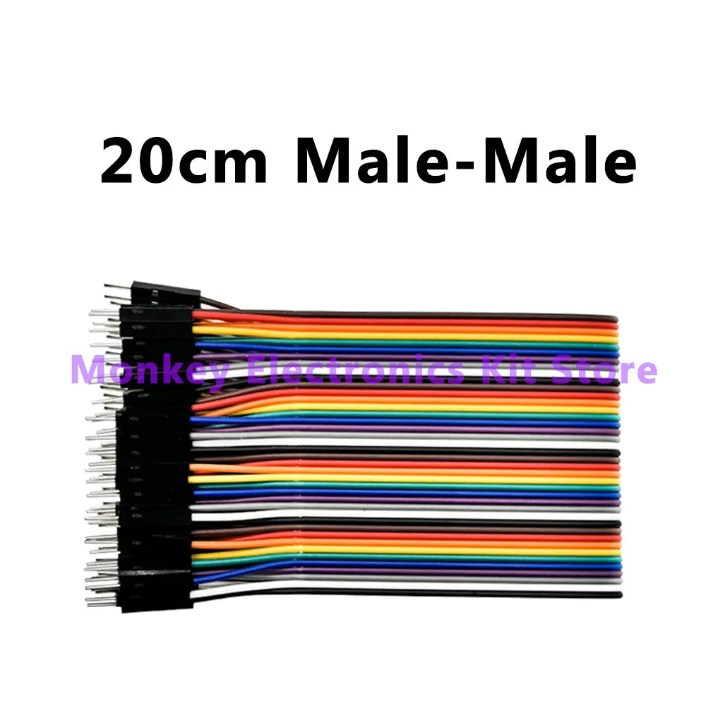 40Pin Dupont Line 10/20/30 cm  Male-Male  , Male-Female , Female-Female with 1 Set have 120 Pin Dupont Line Kit