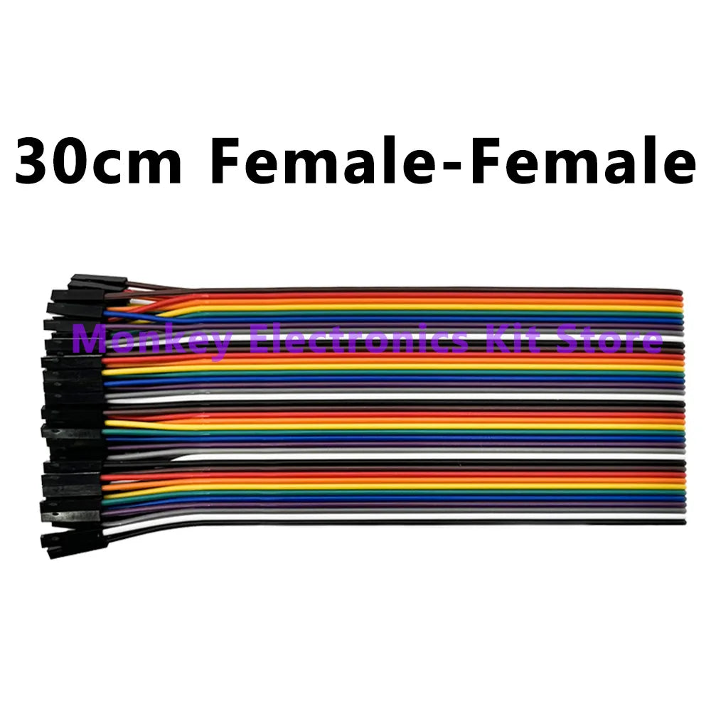 40Pin Dupont Line 10/20/30 cm  Male-Male  , Male-Female , Female-Female with 1 Set have 120 Pin Dupont Line Kit
