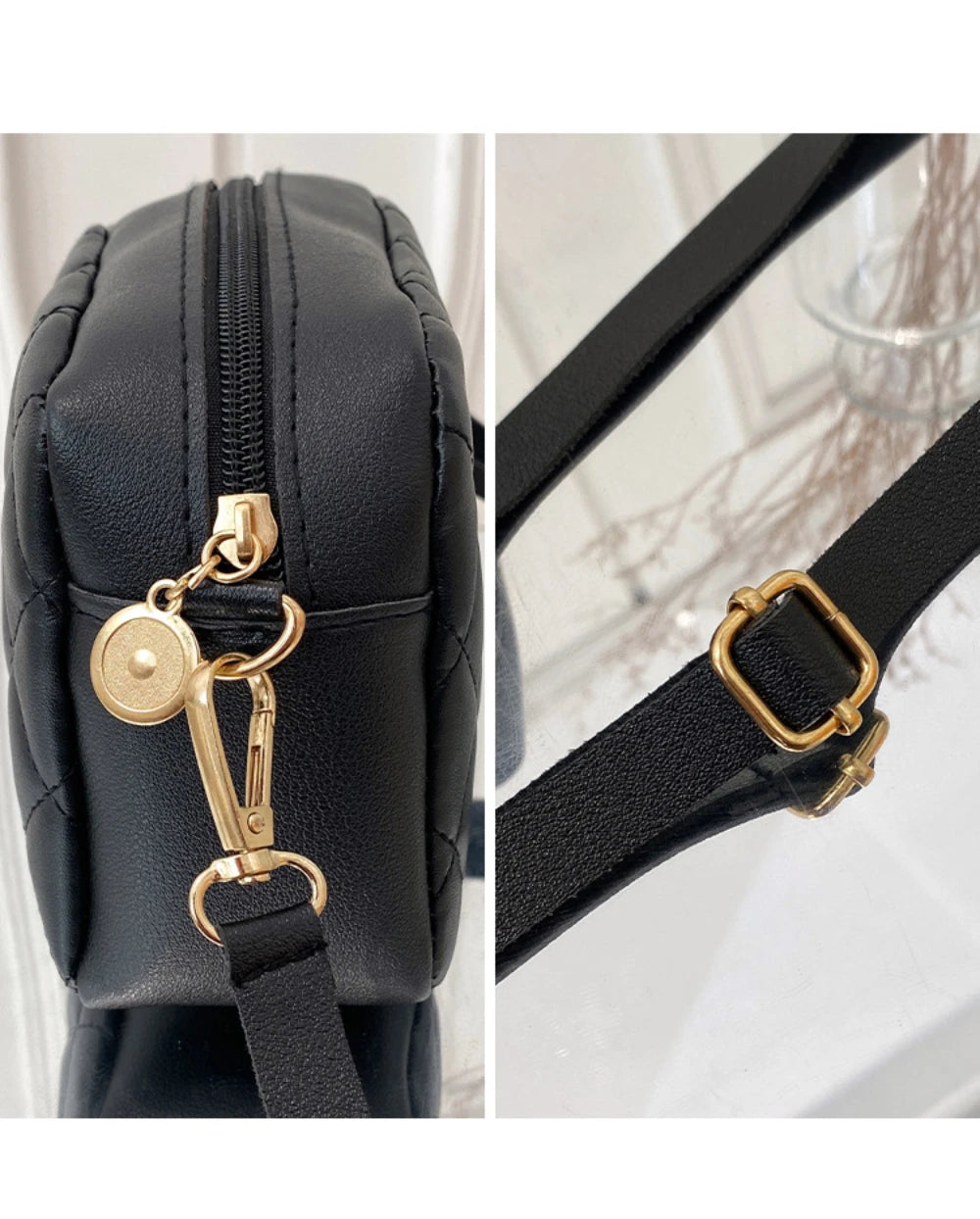 2024 Quaste Kleine Umhängetasche für Damen Trend Lingge Stickerei Kamera Damen Umhängetasche Mode Kette Damen Crossbody Taschen