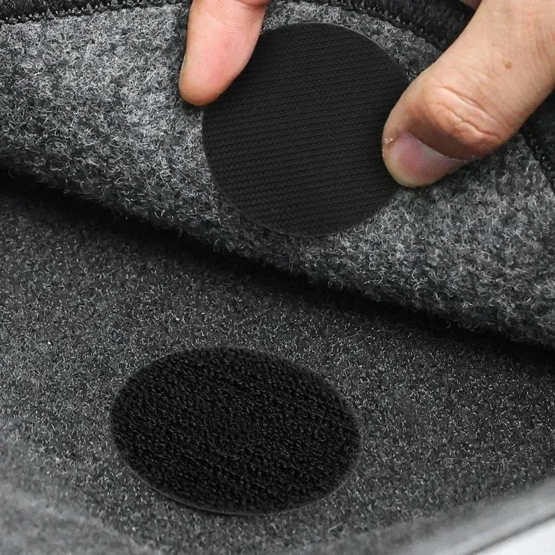 Carpet Fixing Stickers Double Faced High Adhesive Car Carpet Fixed Patches Home Floor Foot Mats Anti Skid Grip Tapes Magic Tape