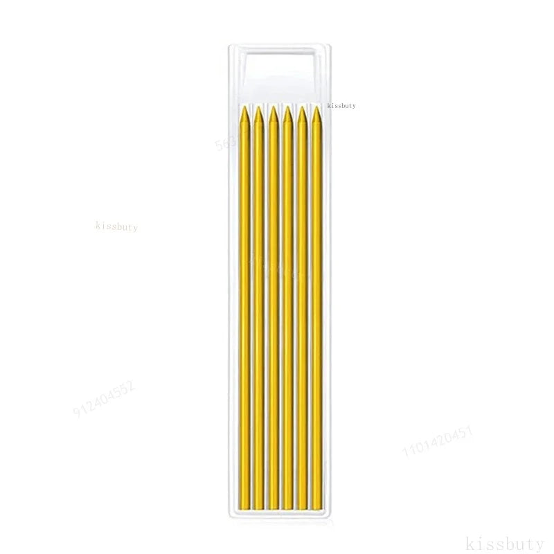 Woodworking Mechanical Pencil Set, Deep Hole Marking and Drawing, 2.8mm Reliable and Durable Lead, for Carpenters Engineering