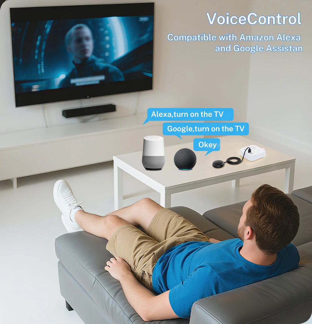 Tuya WiFi IR Remote For Smart Home For AC TV  Work with Yandex Smart Life Alexa