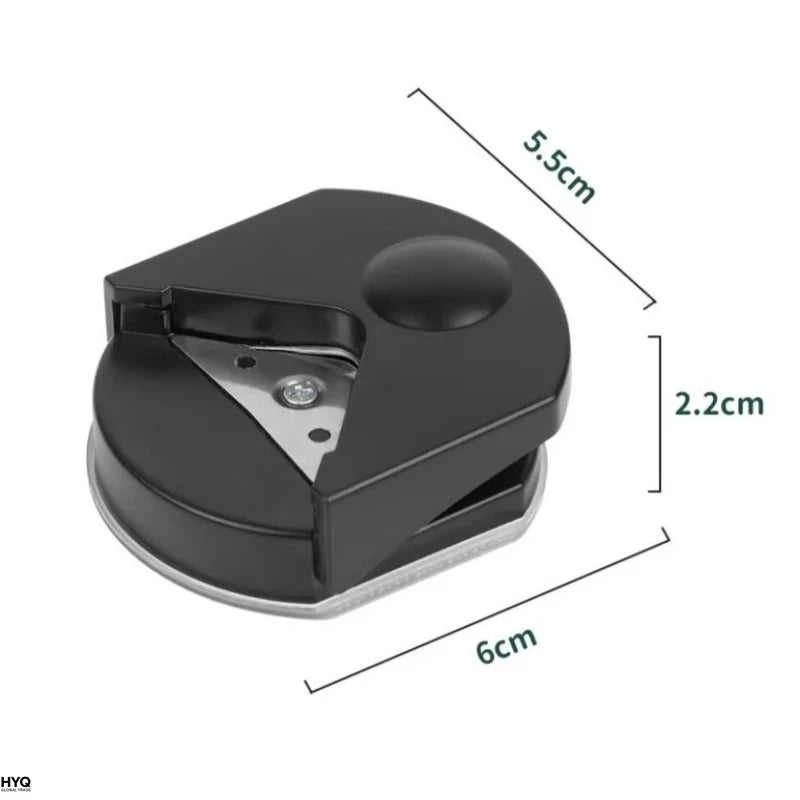 4mm Radius Corner Rounder Punch Paper Corner Rounder Paper Hole Cutter for Photo Paper,Black