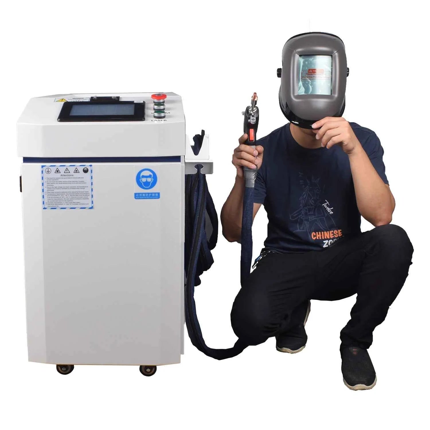 3000W 4 IN 1 Fiber Laser Welding Cutting Cleaning Soldering Machine 2000W 1500W Reci Handheld Fiber Laser Welder for All Metal