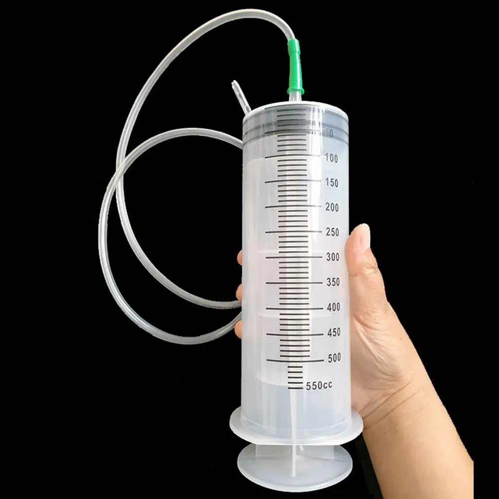 Large Capacity Syringe Reusable Pump Measuring For Draw Ink Pet Feeding Ink Pumping Oil Glue Injection Tools 100/300/550ml