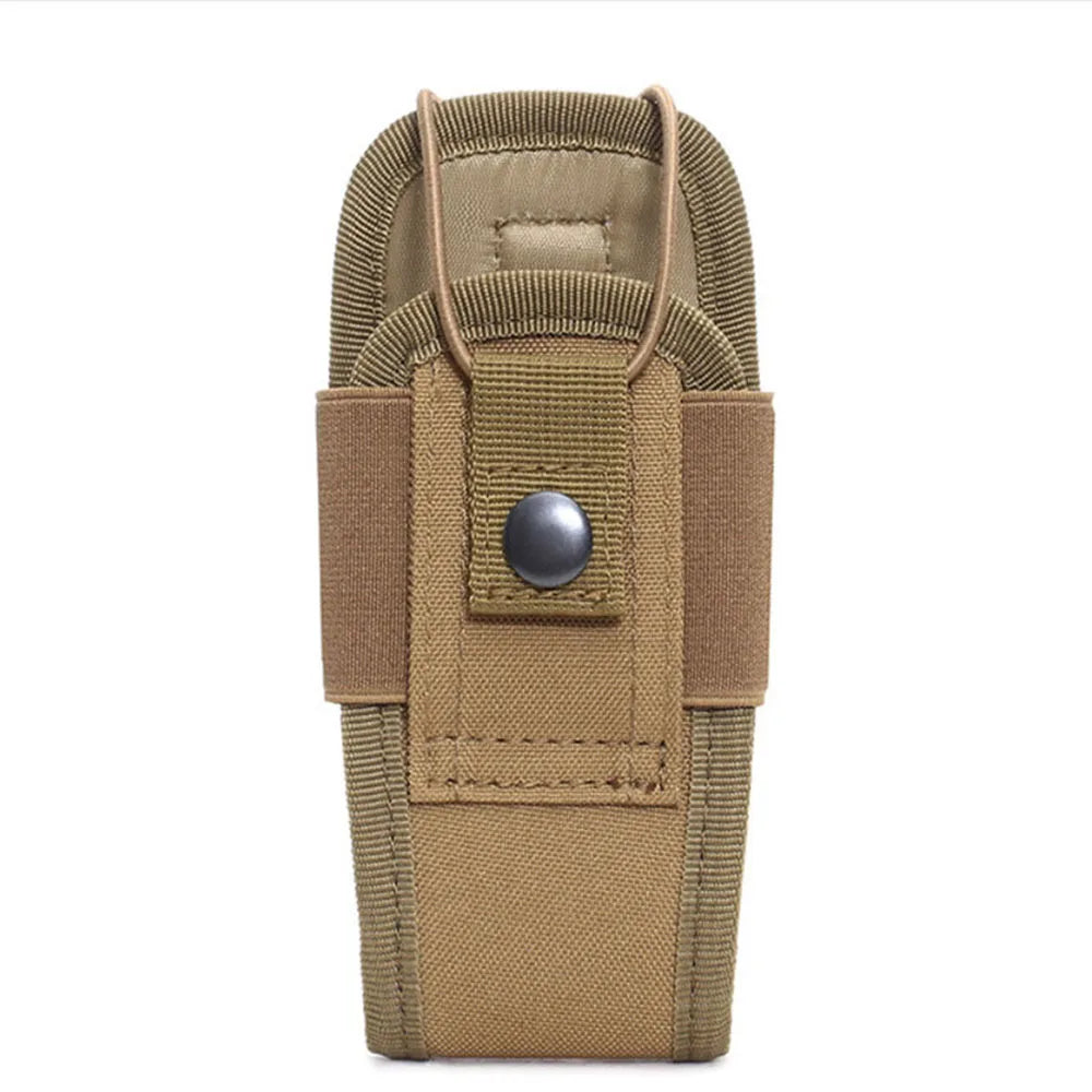 Tactical Walkie-Talkie Bag Radio Case Intercom Universal Pouch for Duty Belt Radio Holster Tactical Hunting Camping Adventure