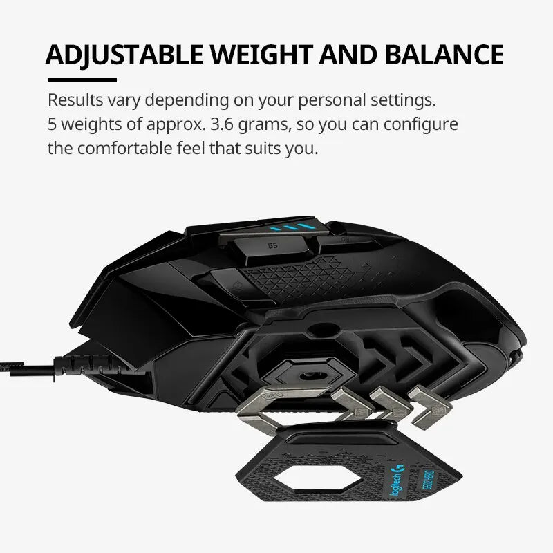 Logitech G502hero Master Wired Gaming Mouse 502 Esports Machinery Eat Chicken Macro CS Programming Peripheral - Shoppiline