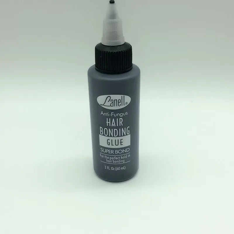 1pcs/2pcs 2Oz Lanell Black Hair Weaving Bond Anti-fungus Hair Bonding Glue SUPER BOND for the perfect hold in bonding