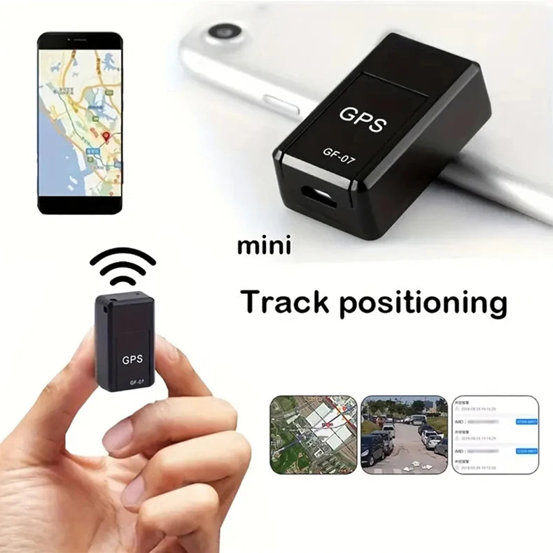 Mini Magnetic Gf-07 Gps Cartracker Real Time Tracking Anti Theft Anti Locator Auto Strong Magnetic Mount Sim Message Positioner