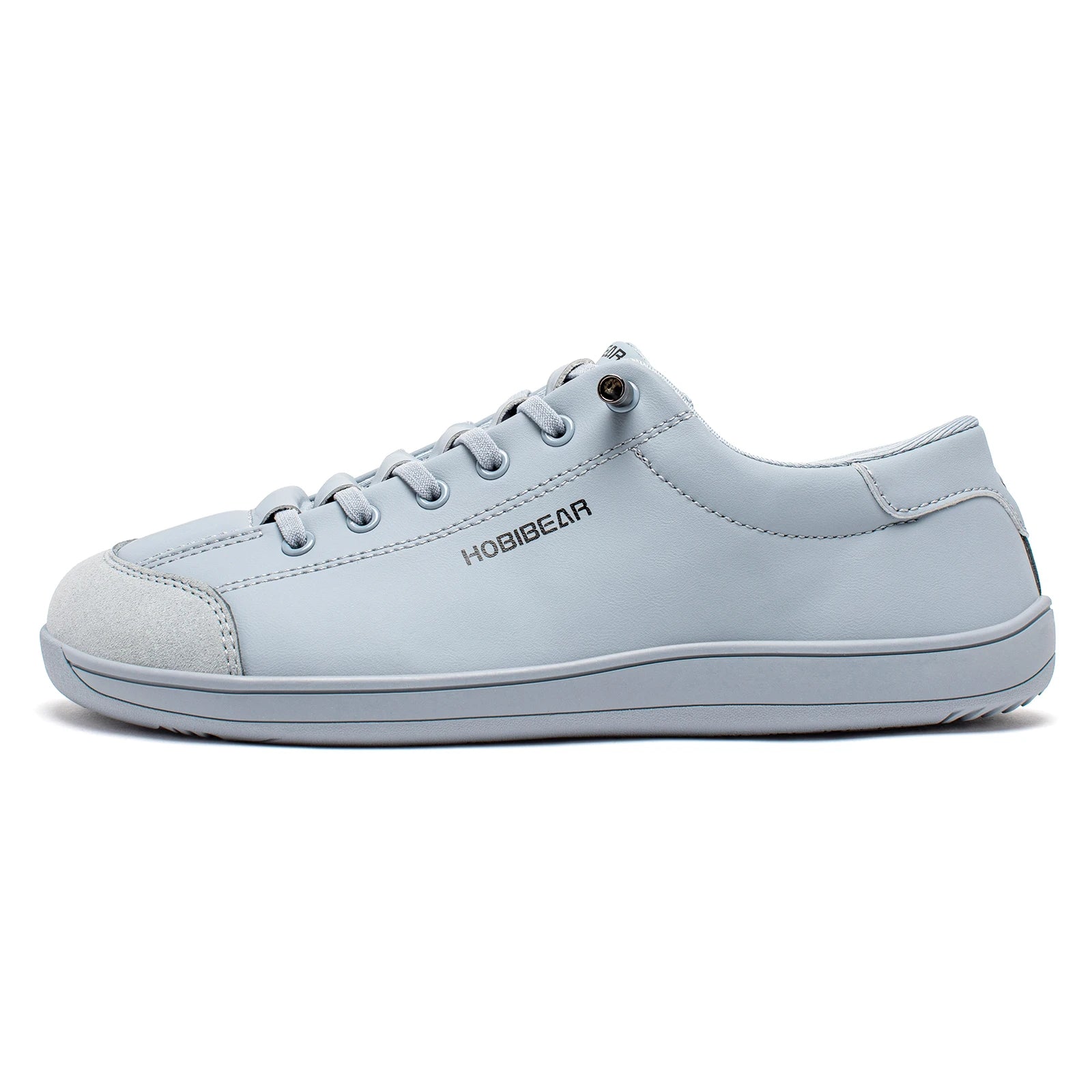HOBIBEAR Unisex Barefoot Wide Toe Shoes Women Men Artificial Leather Minimalist Sneakers Adjustable Slip On Walking Shoes - Shoppiline