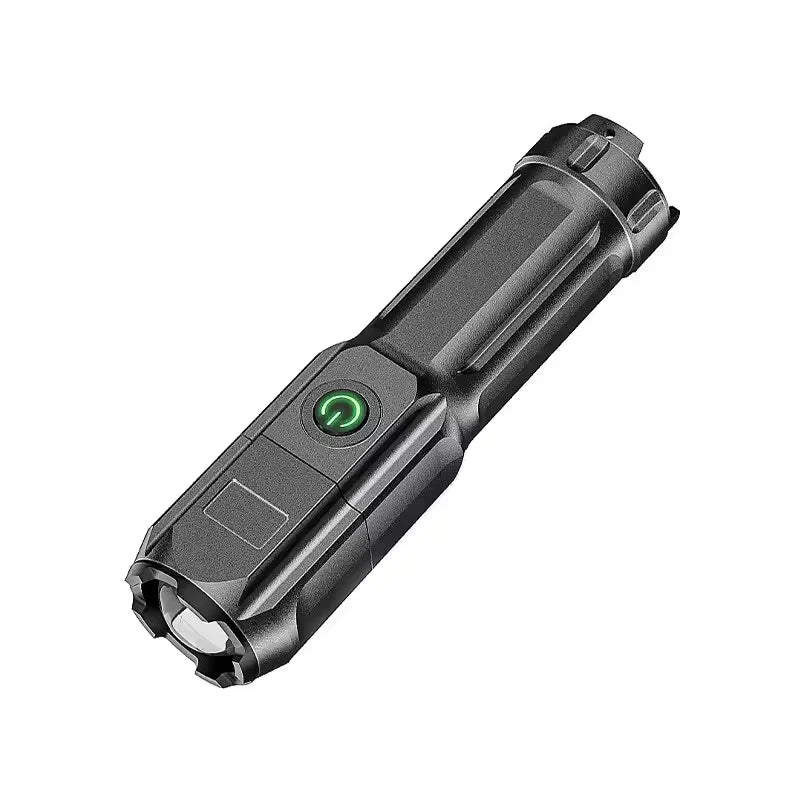 Super Bright Mini LED Flashlight USB Rechargeable Portable COB Torch with Magnetic Tail & Clip for Outdoor Camping Emergency Wor