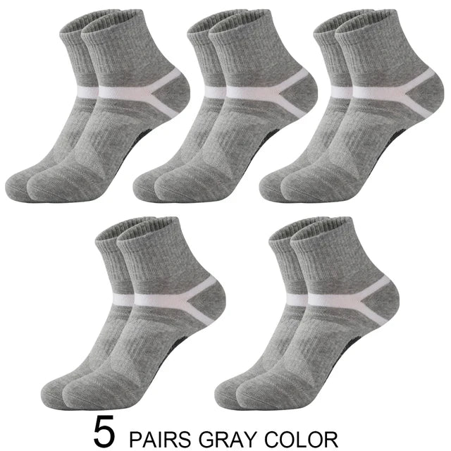 3 paires de chaussettes noires de haute qualité pour hommes, chaussettes de sport noires, décontractées, douces, pour la course à pied, d'été, absorbantes, respirantes, chaussettes masculines