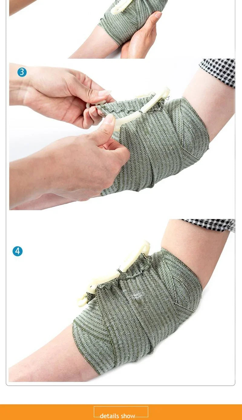 4/6 Inch Israeli Bandage Elastic Wrap Sterile Emergency Bandage Essential for Camping, Hiking,Tactical,Home | Medical Trauma Kit