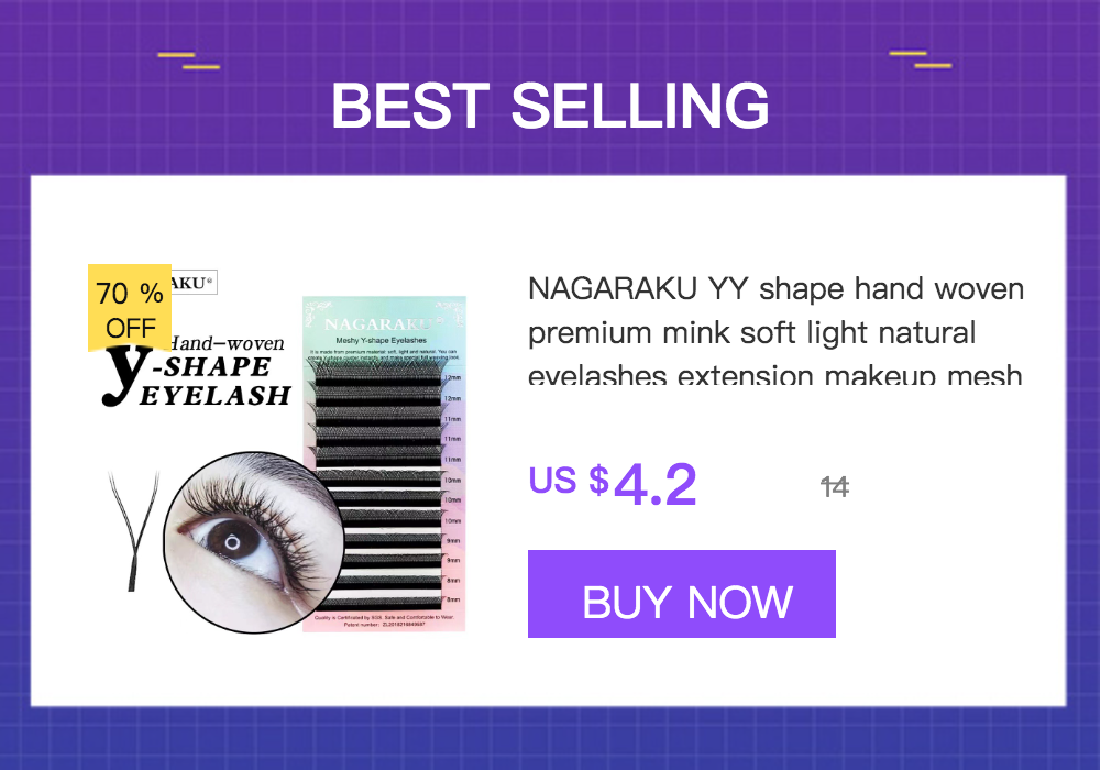 NAGARAKU Stainless Steel Straight Curved Nail Volume Eyelash Accurate Tweezers Nippers Pointed Clip Set Makeup Tools