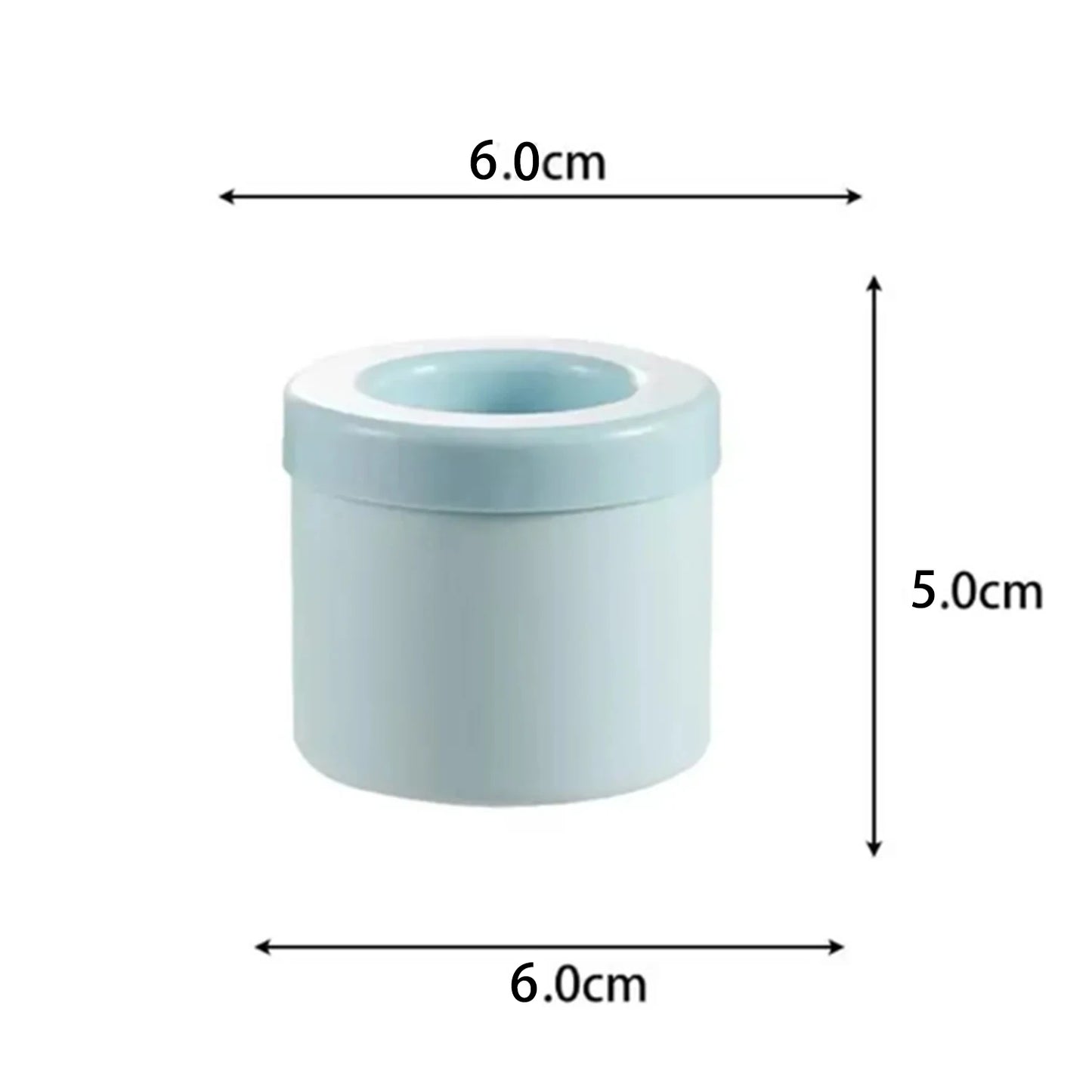 Food-Grade Silicone Ice Tray Small Mini Ice Cube Mold Withstands Low Temperatures, Easy to Remove Doesn't Break, Easy to Clean