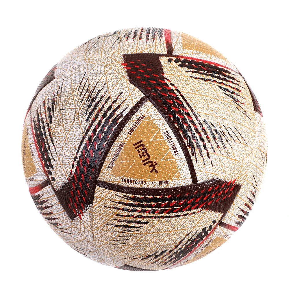 2022 High Quality Soccer Ball Official Size 5 PU Material Seamless Wear Resistant Match Training Football Futbol Voetbal Bola - Shoppiline
