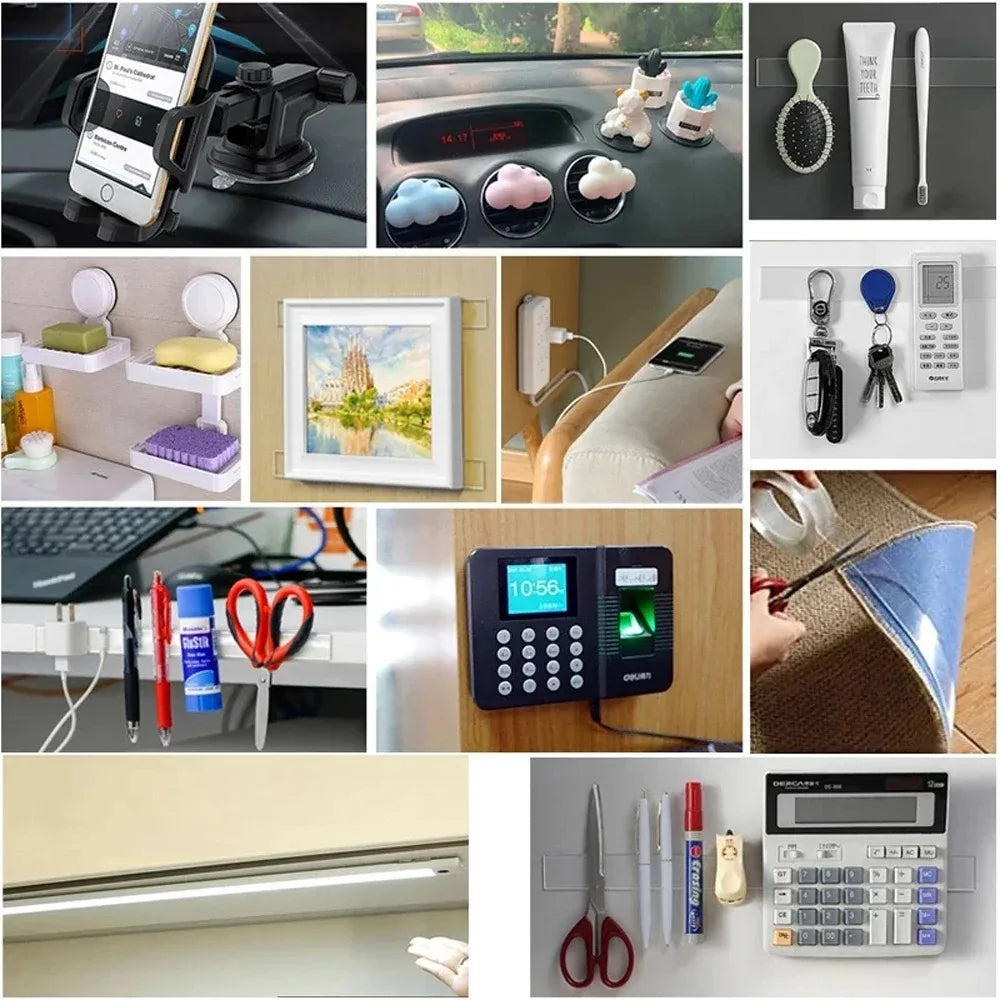 Double Sided Nano Tape Extra Strong Decorative Adhesive Tape Thickened Transparent Waterproof Tape Glue Useful Things for Home