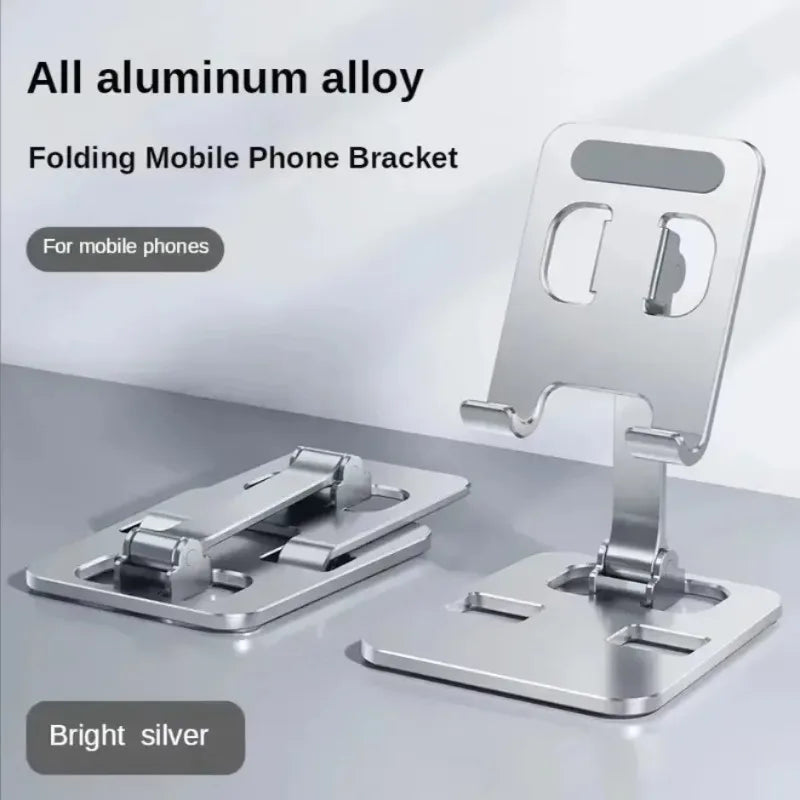 Mode Universal Faltbar Schreibtisch Handyhalterung Ständer für iPhone 12-17 Handyhalter Tablet Desktop Metallhalter