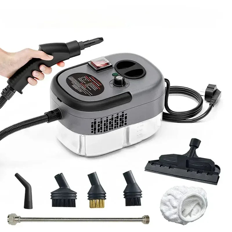 High And Temperature Handheld Steam Cleaners Air Conditioner Kitchen Hood Car Steam Clean Machine Floor and More Cleaning - Shoppiline