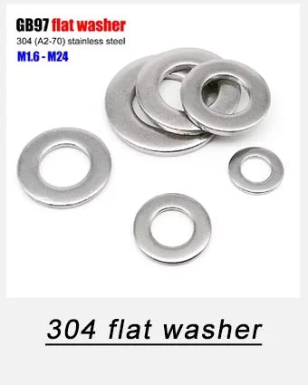 CM M2 M2.5 M3 M4 M5 M6 M8 Hex Hexagon Socket Ultra Thin Flat Wafer Allen Head Bolt Screw 304 A2-70 Stainless Steel