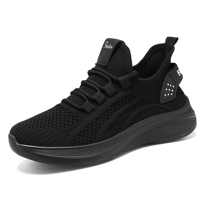 Women Casual Shoes 2025 Hot Sale Breathable Air Mesh Slip-on Female Sock Footwear Outdoor Women Sneakers Thick Bottom Platforms