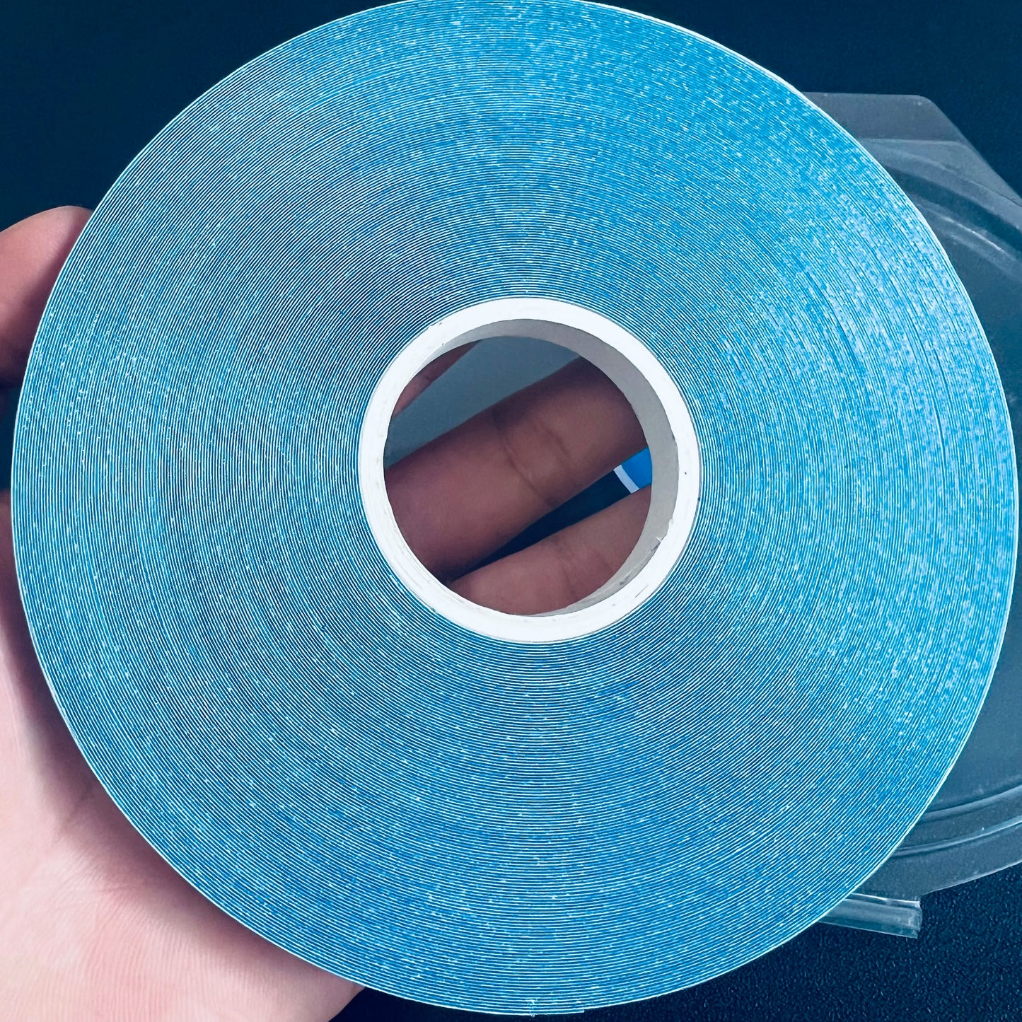 36YARDS Hair SystemsTape For Lace Front Blue Double Sided Wig Tape For Hair Extensions Adhesive Tape Wig Styling Tools