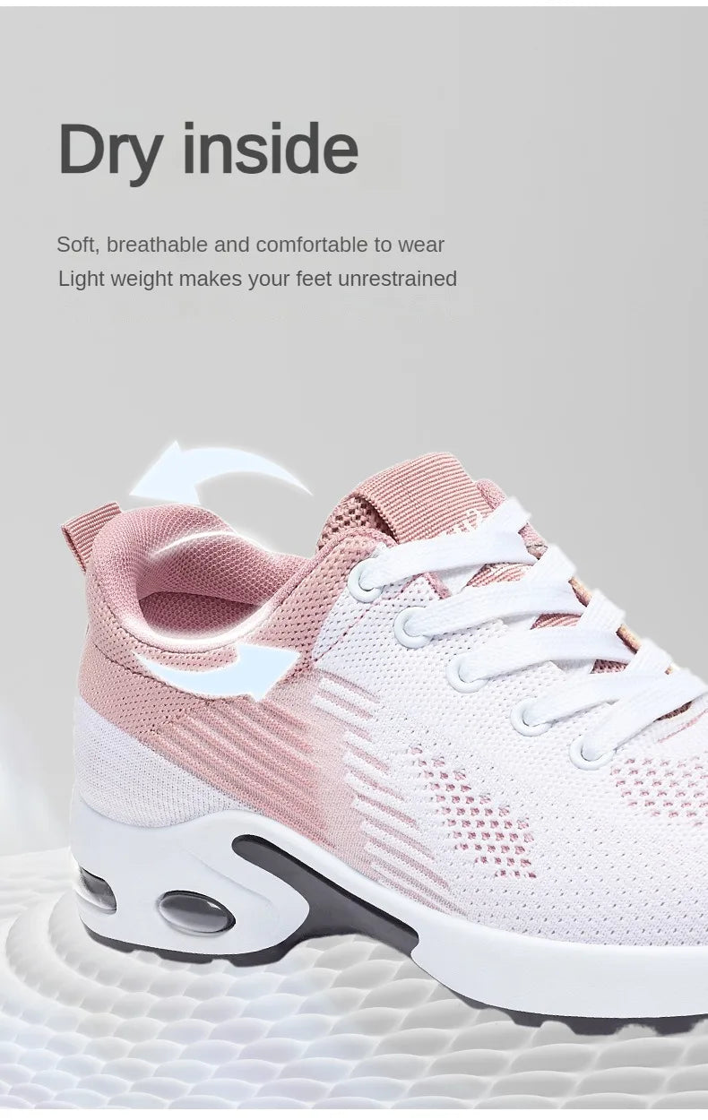 Chaussures Femme 2025 Baskets Décontractées d'Été en Maille Respirante Abordables Livraison Gratuite