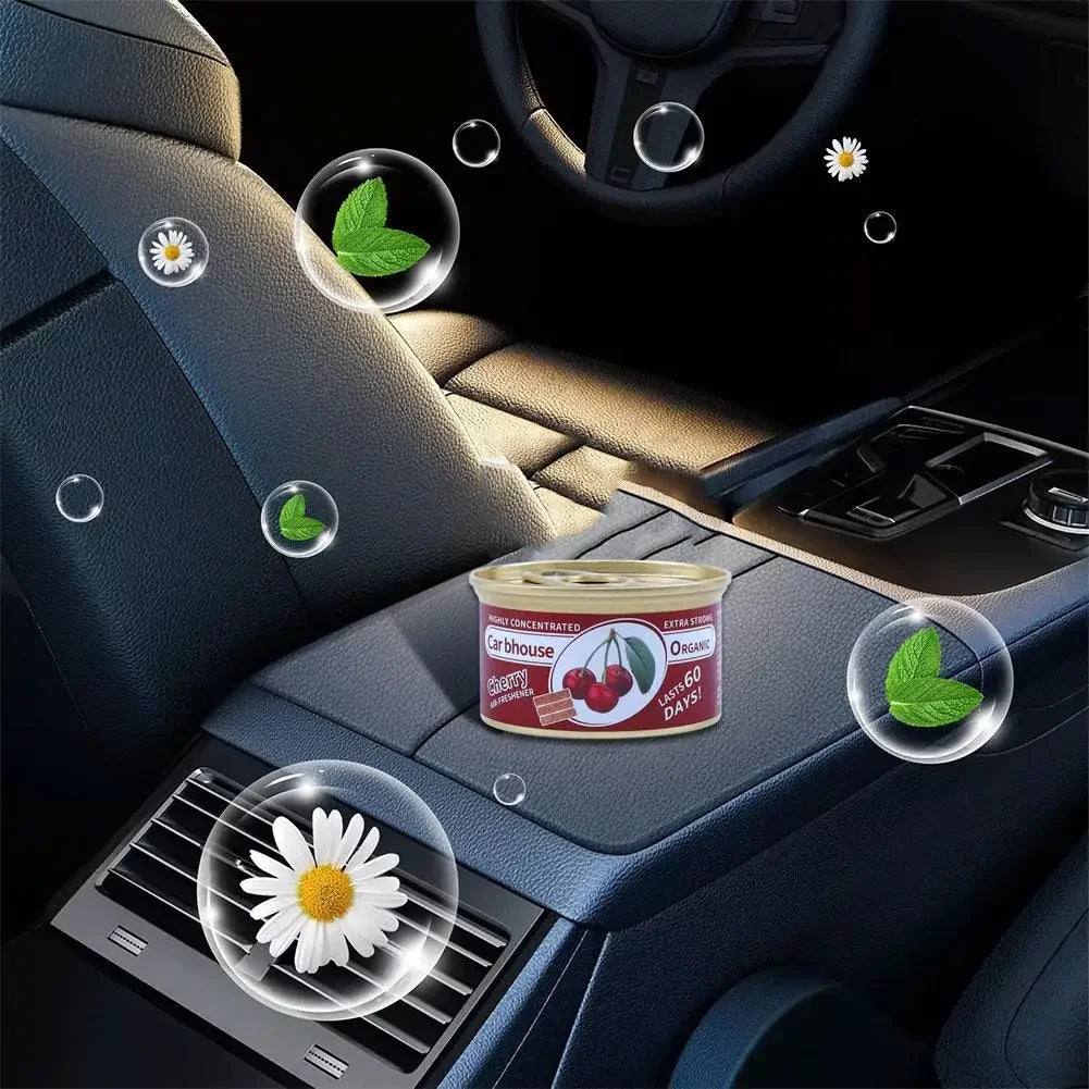 Canned Wood Blocks Auto Supplies Car Air Fresheners Perfume Coffee Flavor Explosion Car Foreign Aromatherapy Deodorant Supplies