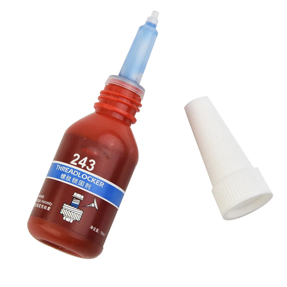 10ml Blue Threadlocker Medium Strength Threadlocker 243 Sealing Thread Locking For Locking And Sealing Of M6-M20 Thread