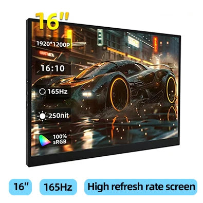 ZSUS 2160*1440  14-inch 2K Portable Monitor 60HZ For Laptop XBox PS4 / 5 Switch TV Box Cell Phone PC Extension  Mobile - Shoppiline
