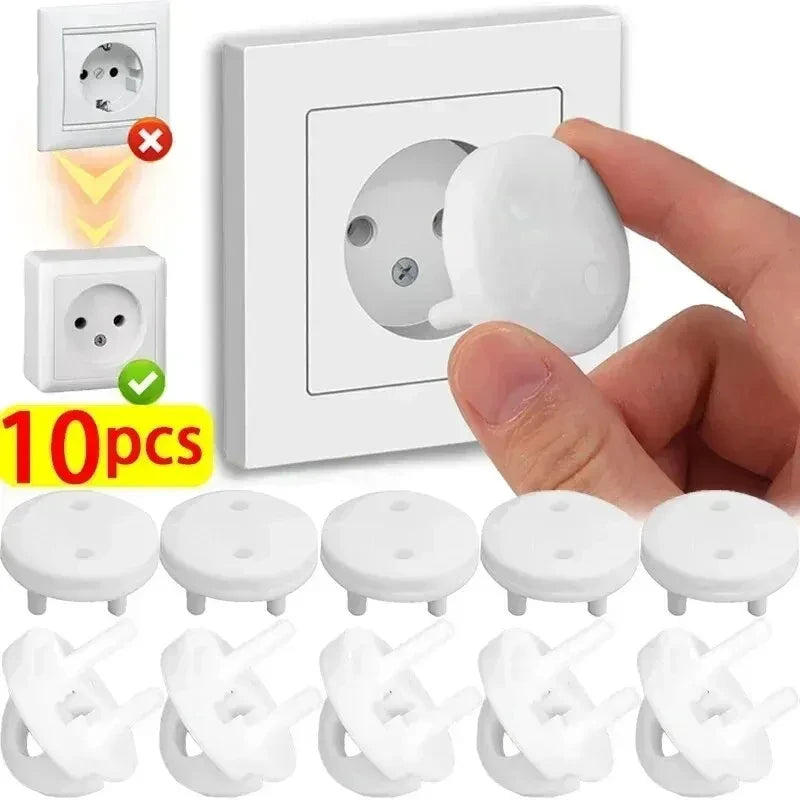 Baby Anti Electric Shock Safety Power Supply Protection Cover Child Power Supply Safety Cover French Socket Protection Cover
