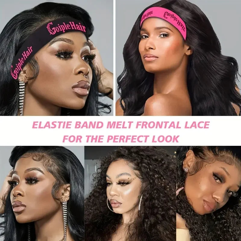 GOIPLE Anfänger Lace Wig Stylingprodukte Lang anhaltender Finishing Wachs Stick und Edge Control Gel Perückenkleber Kleinformat Set