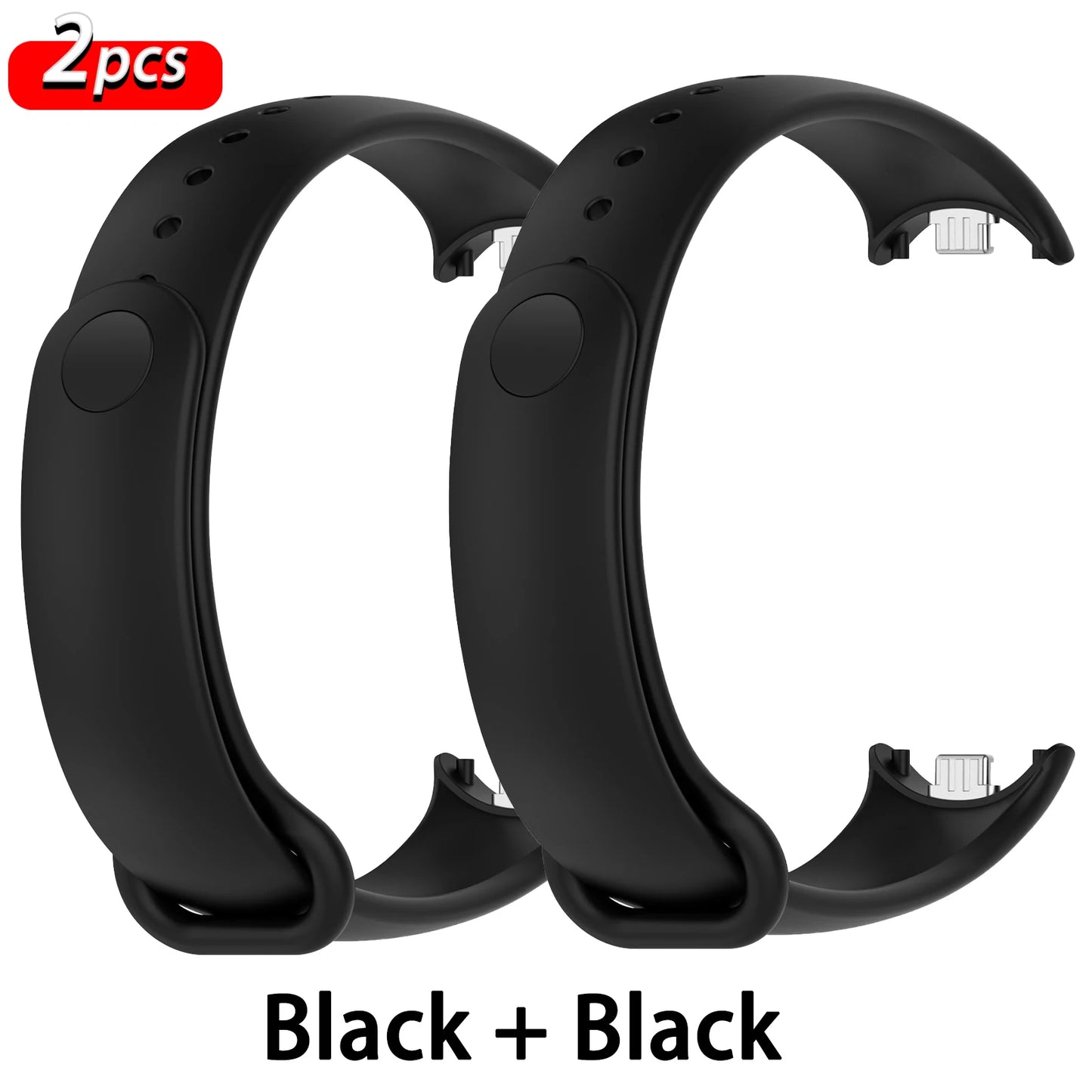 Bracelet en silicone pour Xiaomi Mi Band 10 9 8 Bracelet NFC Sport en caoutchouc pulseira Correas Accessoires Xiaomi Smart Band 10 9 8
